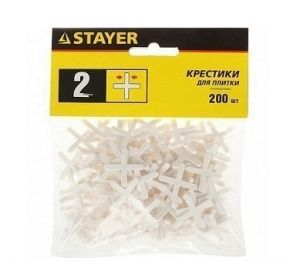 Крестики для кафеля Stayer, 2 мм