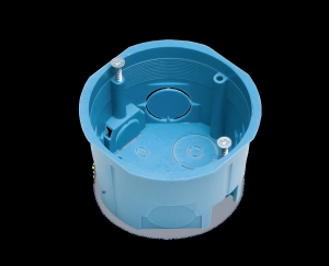 Коробка подрозетник С3М2 с/у в бетон синий ПБ-Инт. 68*45 IP20 ИнтерТорг