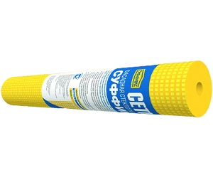 Сетка стеклотканевая фасадная Суффикс 5х5 мм, 1х50 м