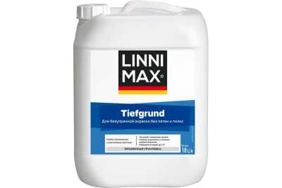 Грунтовка глубокопроникающая LINNIMAX TiefGrund / ТифГрунд 10л