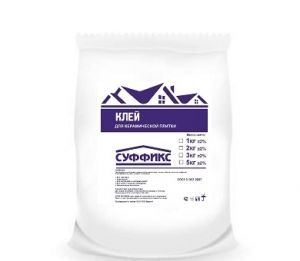 Клей для плитки Суффикс, 2 кг