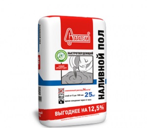 Наливной пол Старатели Быстротвердеющий, 25 кг
