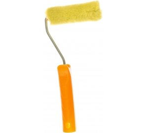 Мини-валик SYNTEX ПОЛИАКРИЛ малярный в сборе, ворс 12мм, бюгель 6мм, 15х110мм, STAYER Master