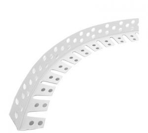 Армирующий уголок пластиковый  АРОЧНЫЙ 25х25х3000 мм