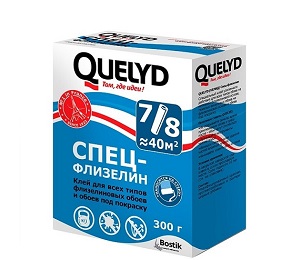 Клей обойный Quelyd Спец-Флизелин, 0,3 кг Клей обойный Quelyd Спец-Флизелин, 0,3 кг