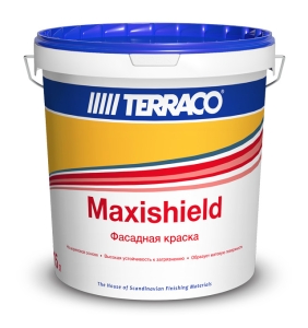 Краска фасадная акриловая Terraco Maxishield белая 15 л