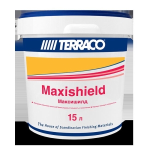 Краска фасадная акриловая Terraco Maxishield Medium белая 15 л