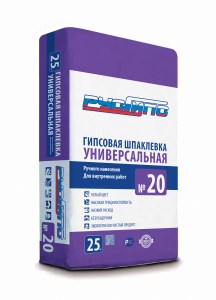 Шпаклевка гипсовая универсальная РусГипс 20, 25 кг Шпаклевка гипсовая универсальная РусГипс 20, 25 кг