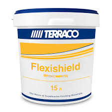 Краска фасадная акриловая Terraco Flexishield белая 15 л