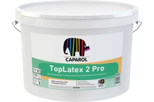 Краска интерьерная моющаяся Caparol TopLatex 2 Pro белая 9,4 л