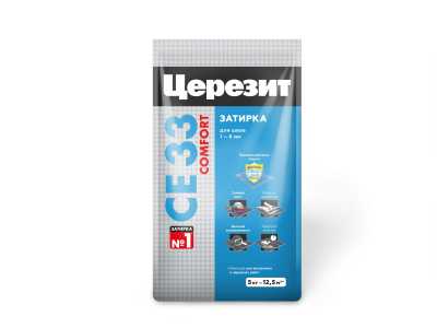 Затирка Церезит CE 33 белая, 5 кг Затирка Церезит CE 33 белая, 5 кг