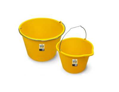 Ведро строительное 12 л. (TLSZA072023)(Желтый Ведро строительное 12 л. (TLSZA072023)(Желтый