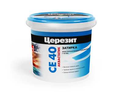Затирка Церезит CE 40 жасмин, 1 кг Затирка Церезит CE 40 жасмин, 1 кг