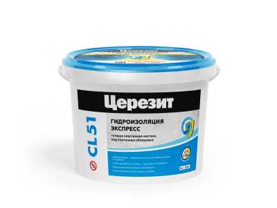 Эластичная полимерная гидроизоляция CL 51/5 Церезит Россия (120)