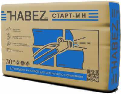 Штукатурка гипсовая Habez Старт-МН, 30 кг Штукатурка гипсовая Habez Старт-МН, 30 кг