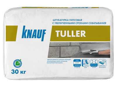 Штукатурка гипсовая Knauf Tuller, 30 кг Штукатурка гипсовая Knauf Tuller, 30 кг