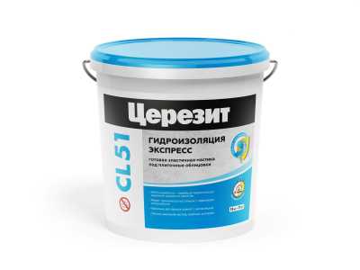 ластичная полимерная гидроизоляция CL 51/15 Церезит Россия (40)